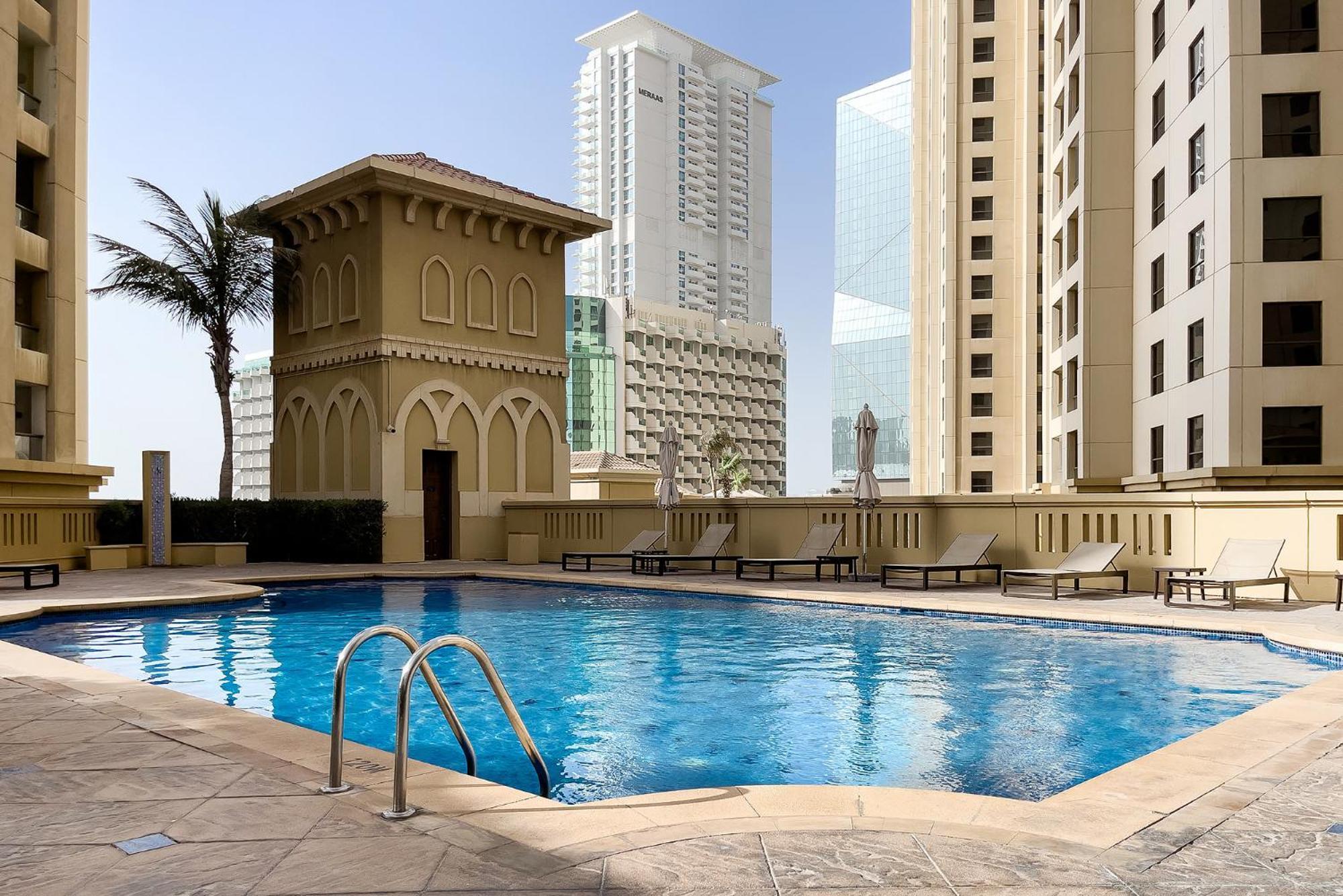 Premium 2Bdr Apartment See View Bahar 4 Jbr Дубай Экстерьер фото