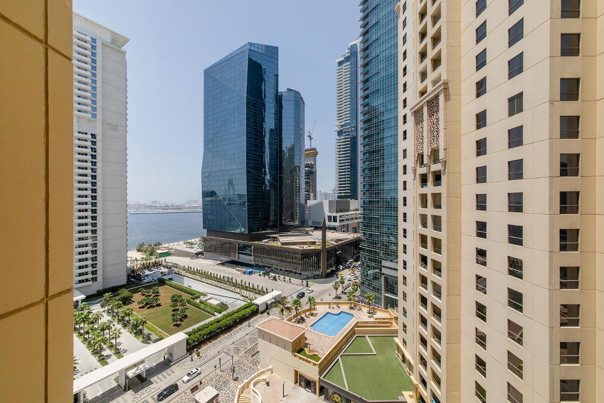 Premium 2Bdr Apartment See View Bahar 4 Jbr Дубай Экстерьер фото